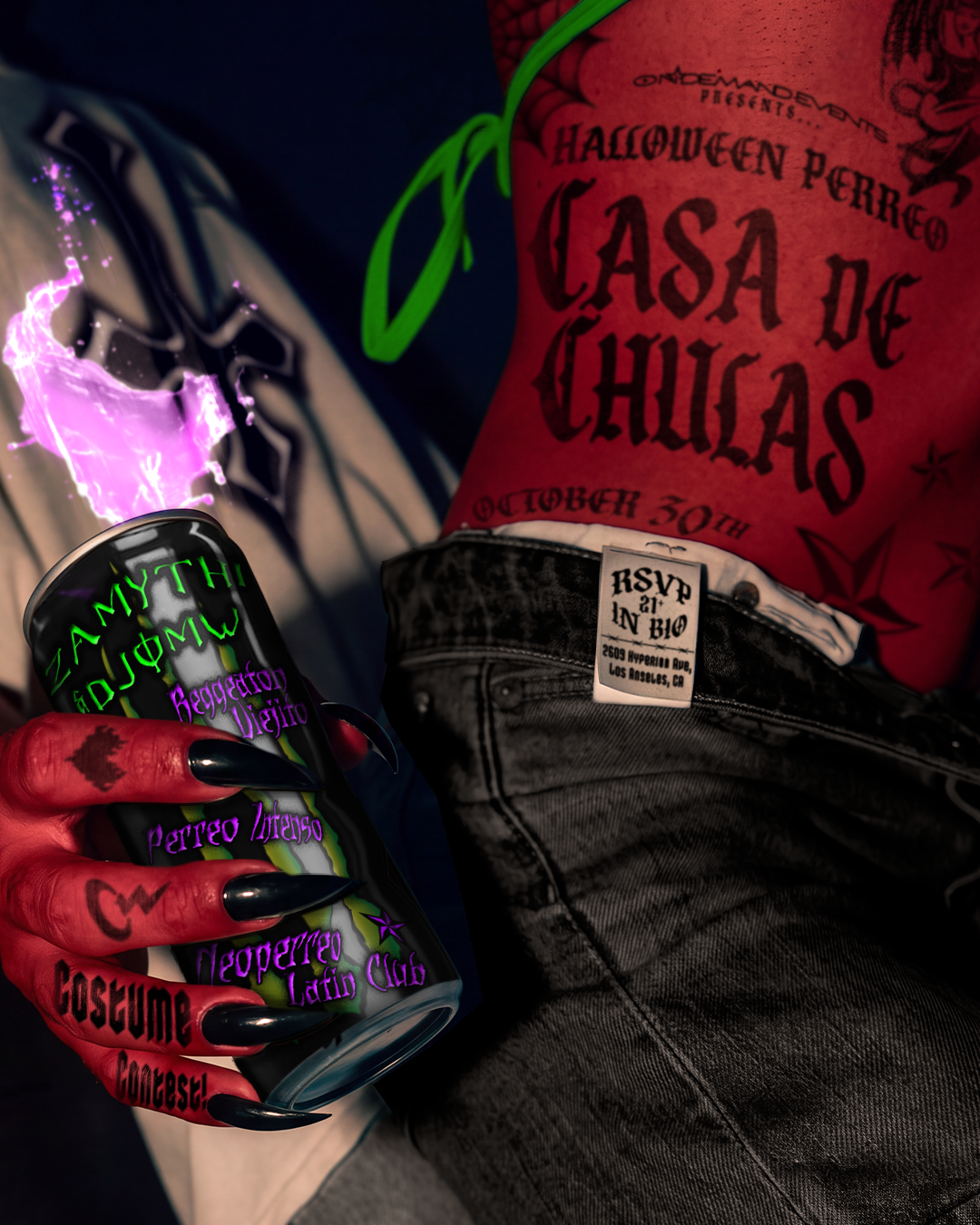 Casa de Chulas - Halloween Perreo & Costume Contest