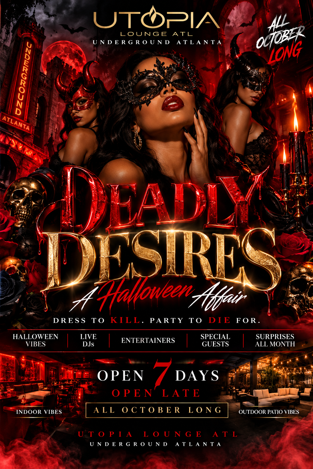 DEADLY DESIRES — A Halloween Affair