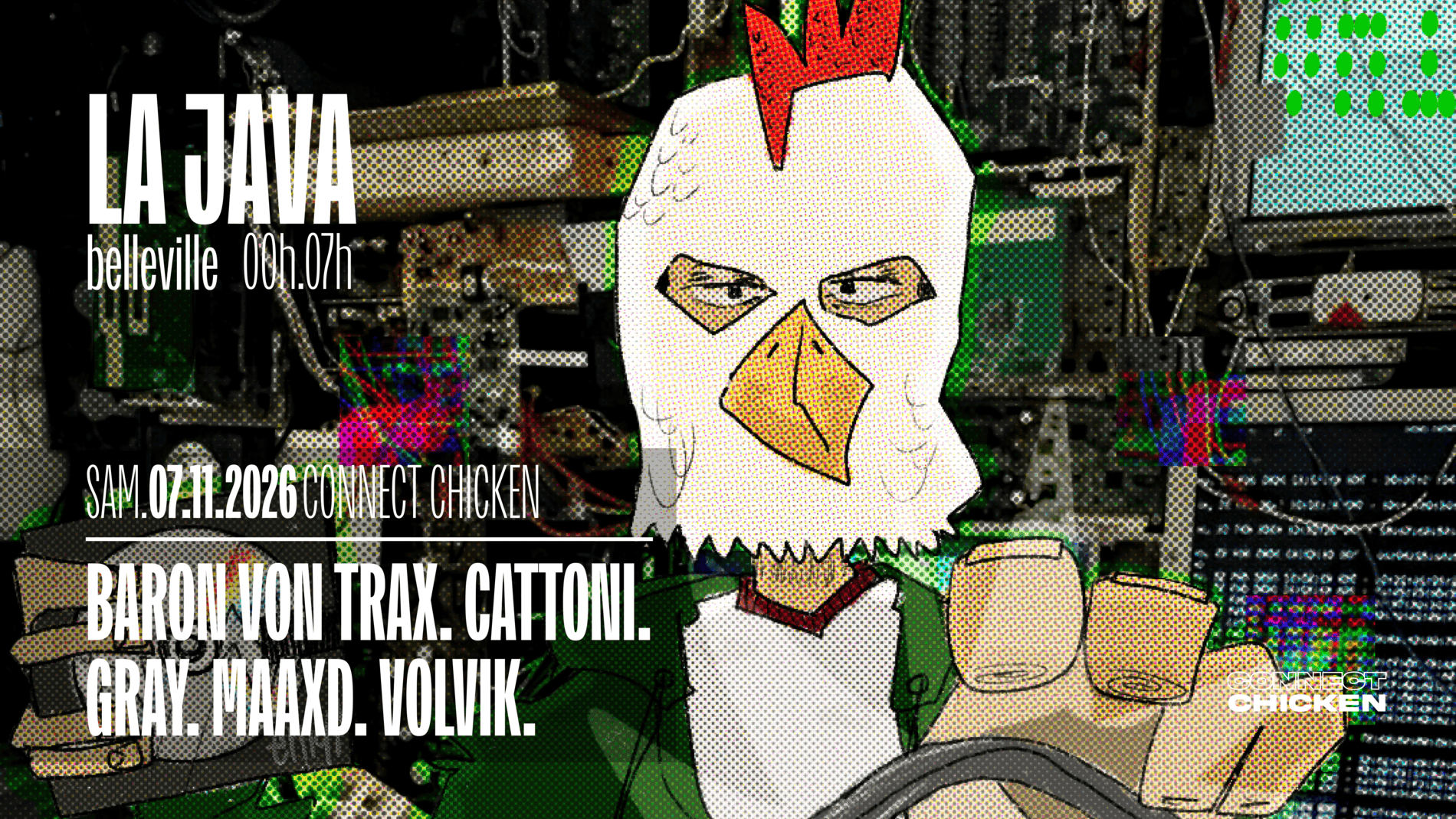Baron Von Trax, Cattoni, Gray & More: Connect Chicken