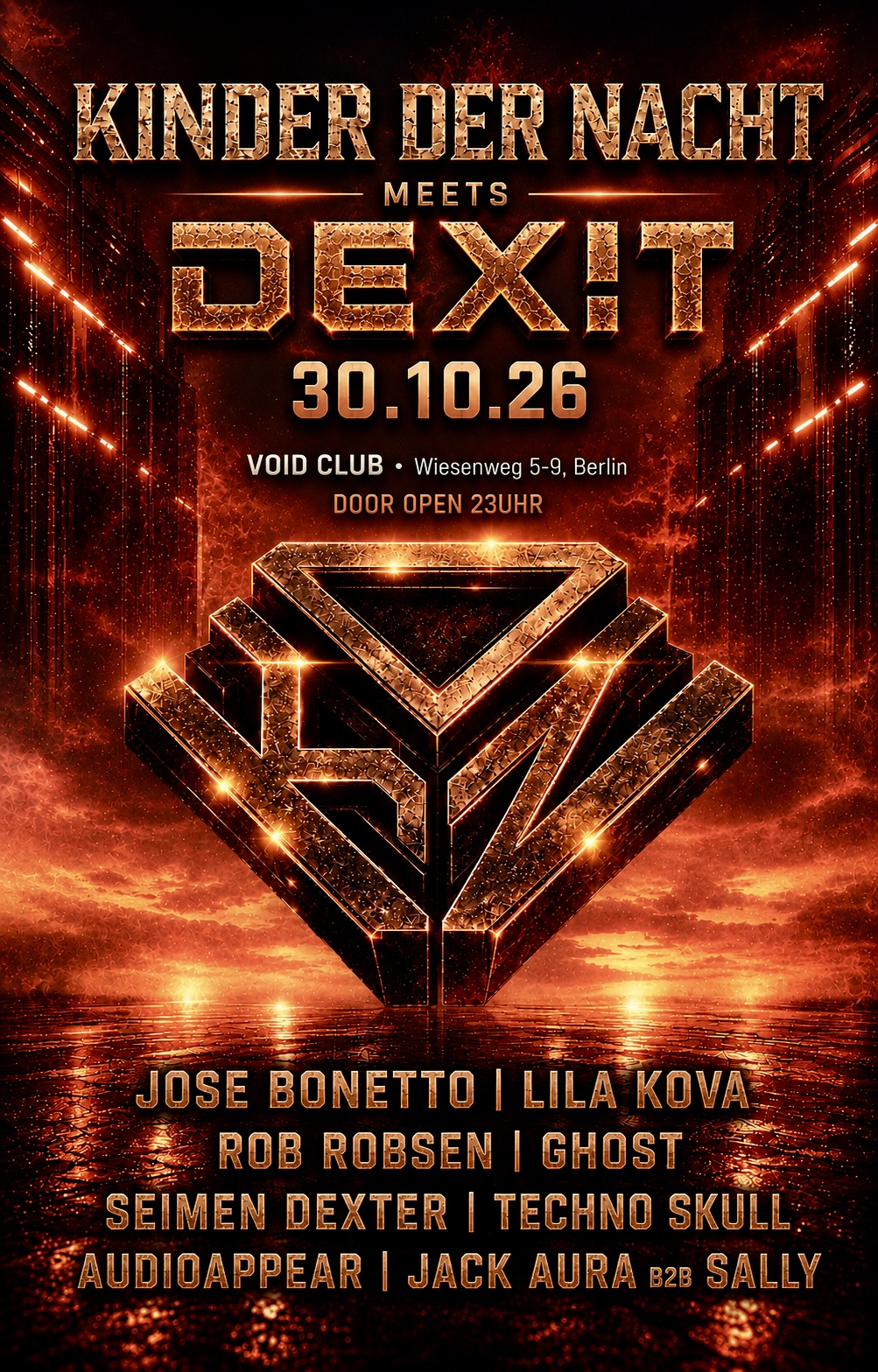Kinder der Nacht & DEXIT Mannheim - Halloween Rave