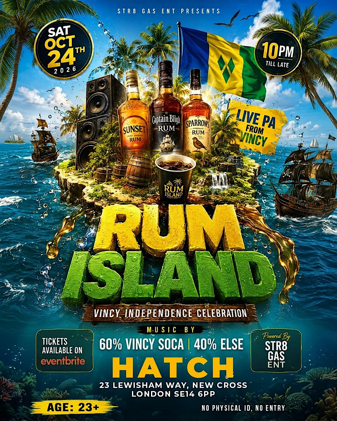 'RUM ISLAND' - THE VINCY INDEPENDENCE FETE