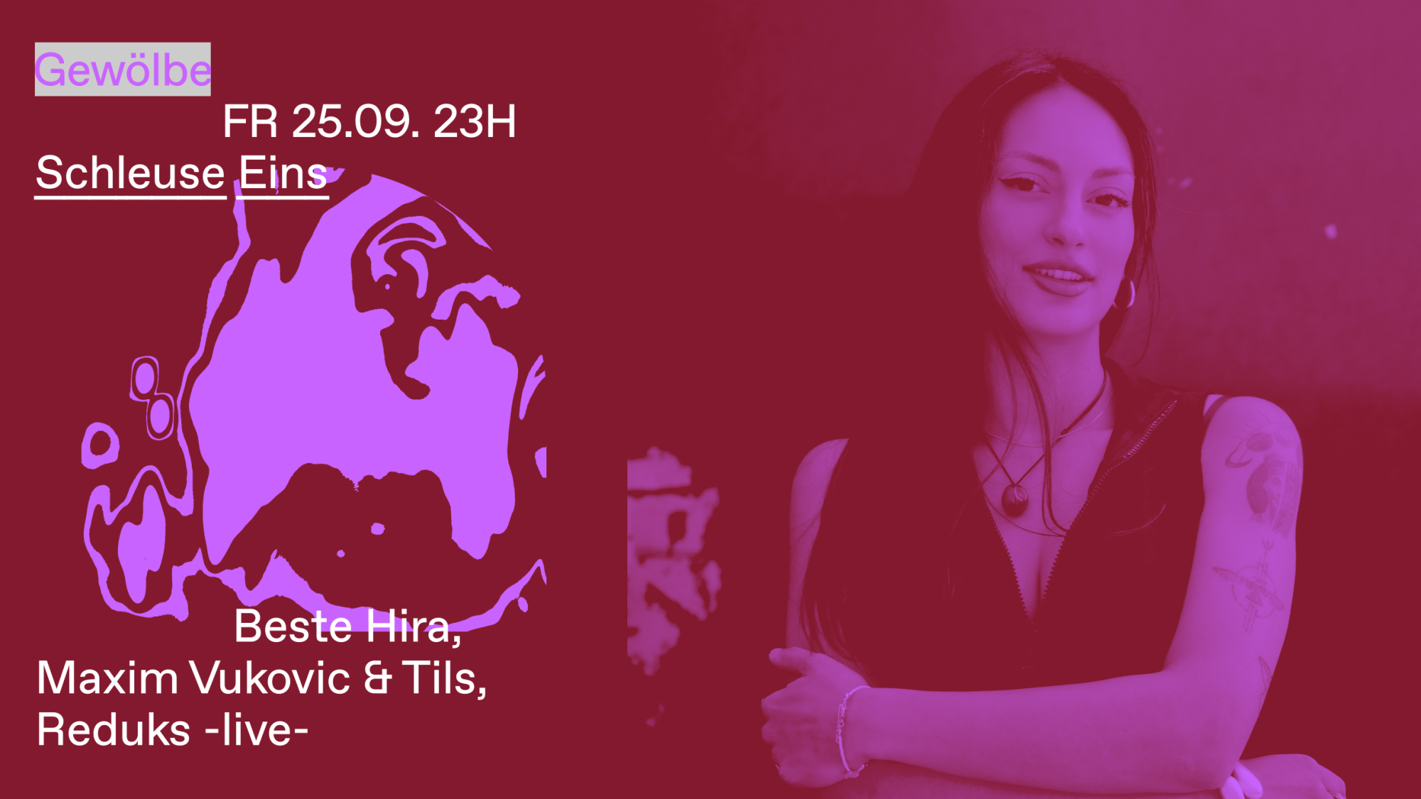Schleuse Eins with Beste Hira, Maxim Vukovic & Tils, Reduks -live-
