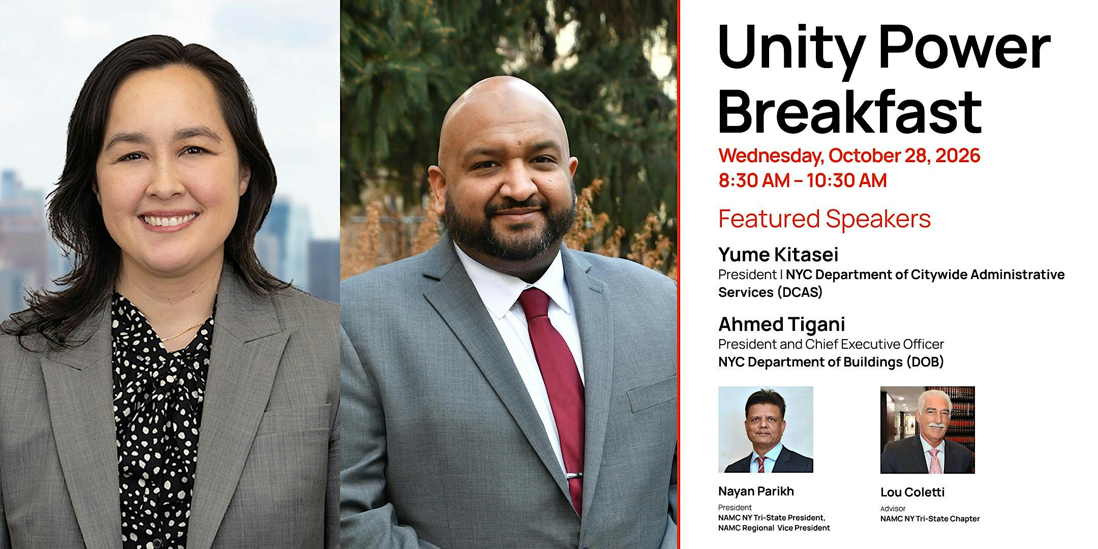 NAMC Unity Power Breakfast