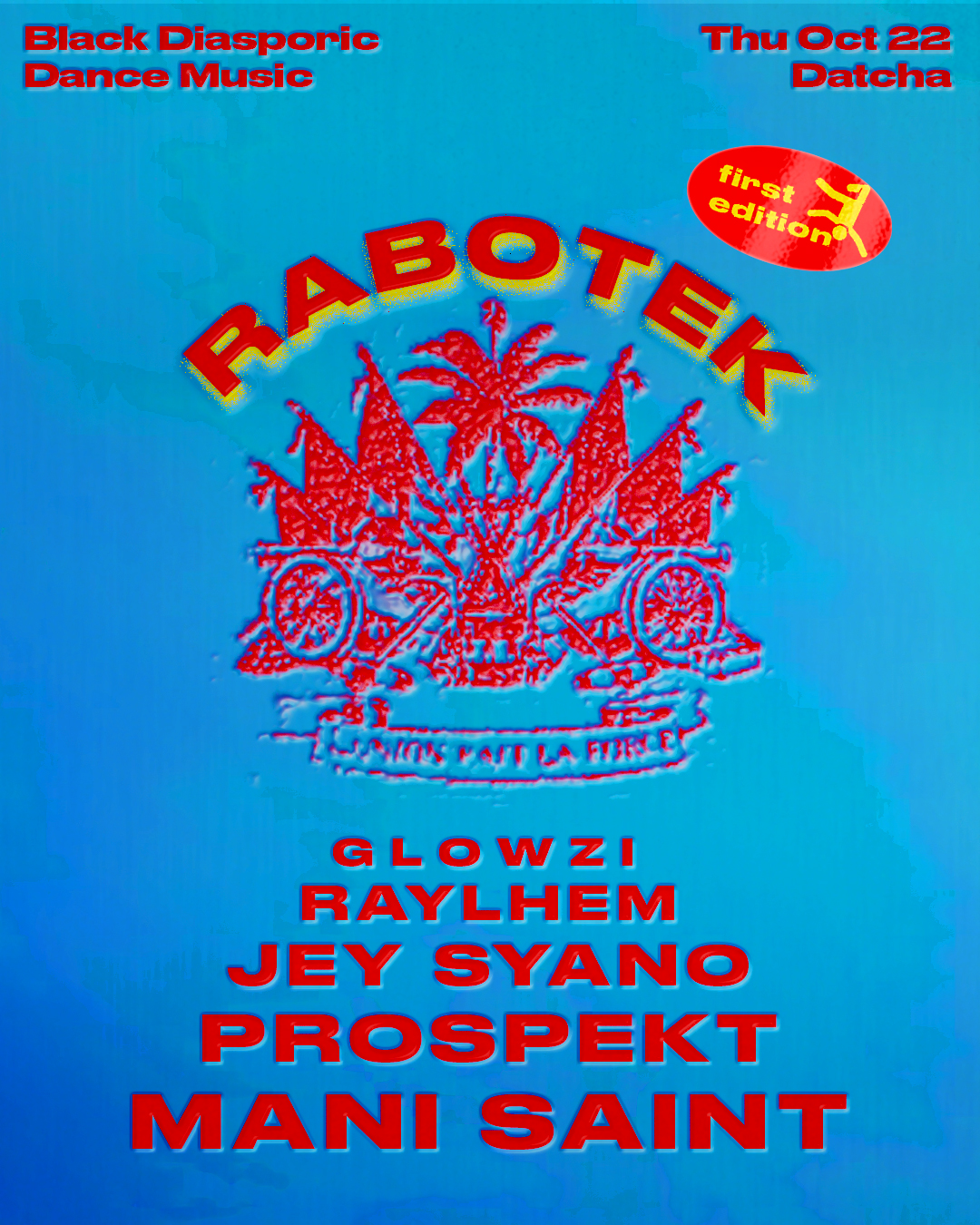 RABOTEK: G L O W Z I, Raylhem, Jey Syano, DJ Prospekt