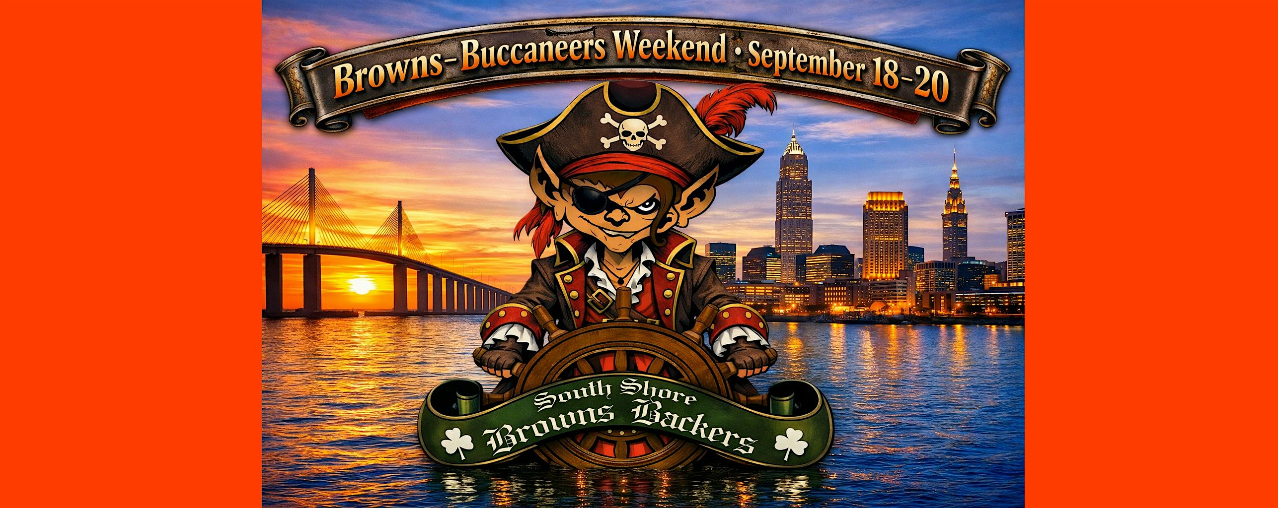 Browns-Buccaneers 2026 by the South Shore Browns Backers