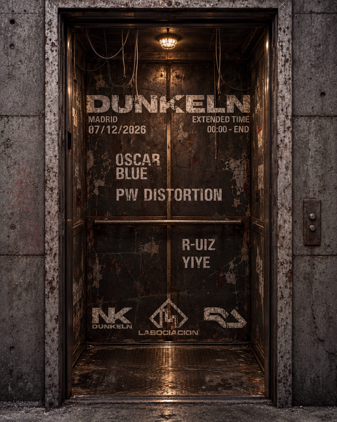 Dunkeln Madrid