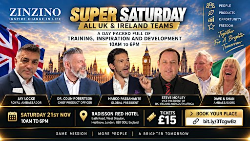 Zinzino Super Saturday