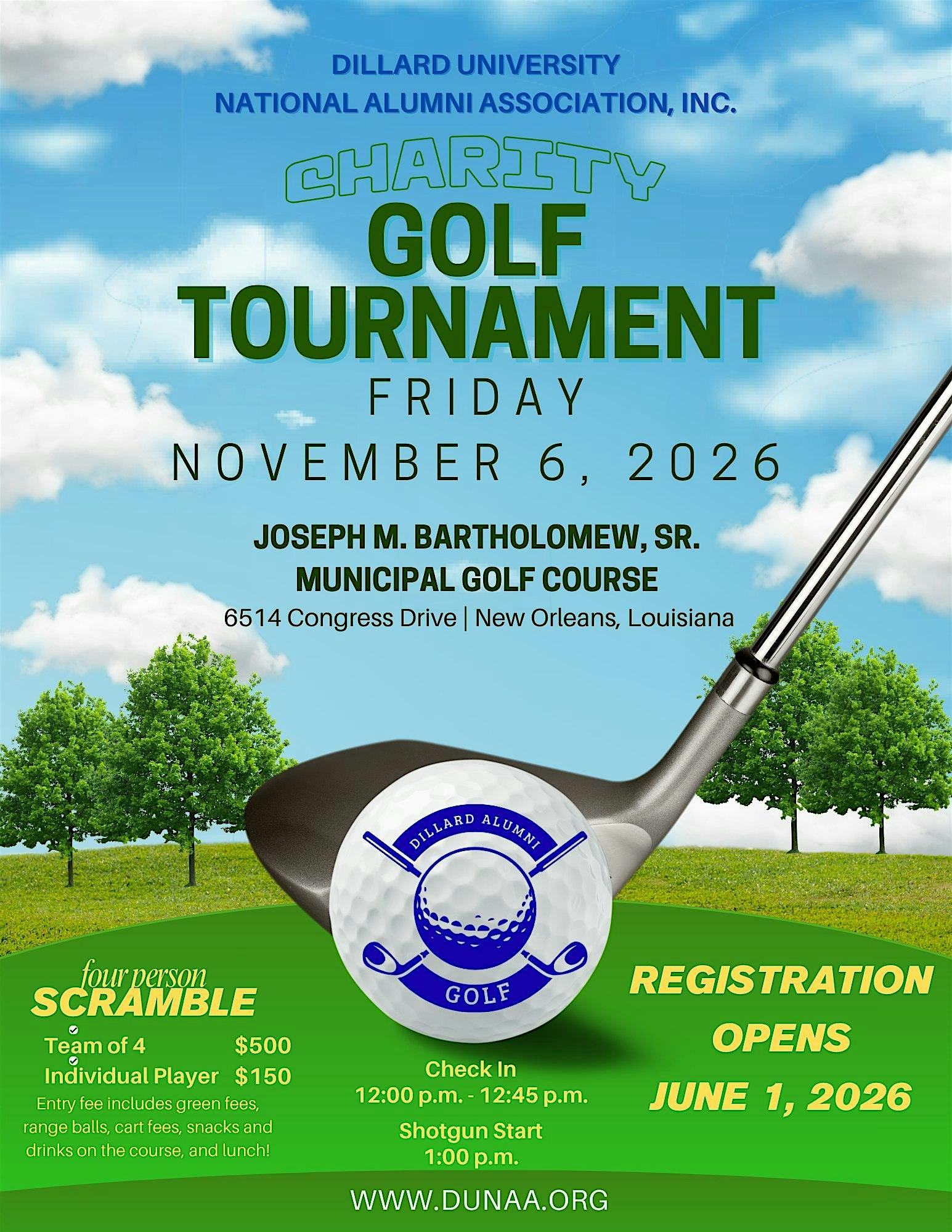 DUNAA Charity Golf Tournament