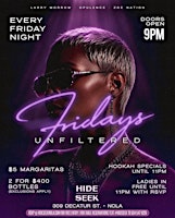 Fridays UNFILTERED | Every Friday Night @ HIDE/SEEK