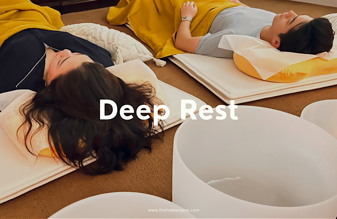 90-Min Deep Rest & Recharge Gong Bath -- Friday (4-5:30pm)