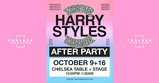 Stan Society presents Harry Styles After Party