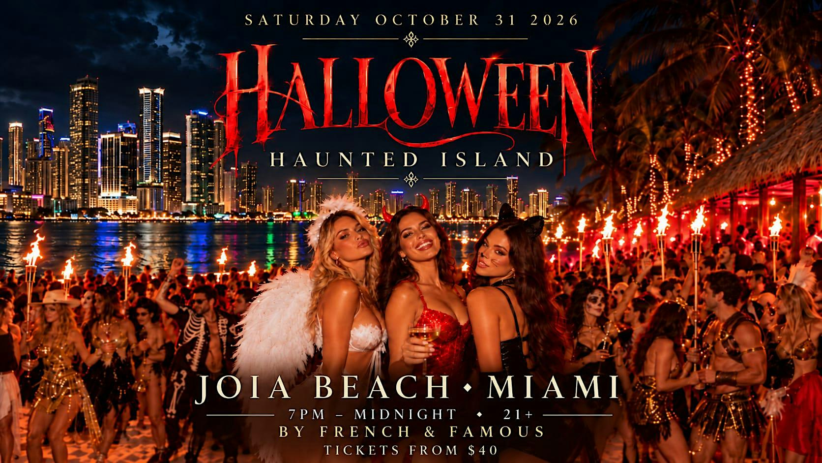 Halloween Haunted Island at Joia Beach by French & Famous