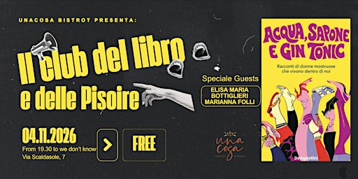 IL CLUB DEL LIBRO E DELLE PISOIRE