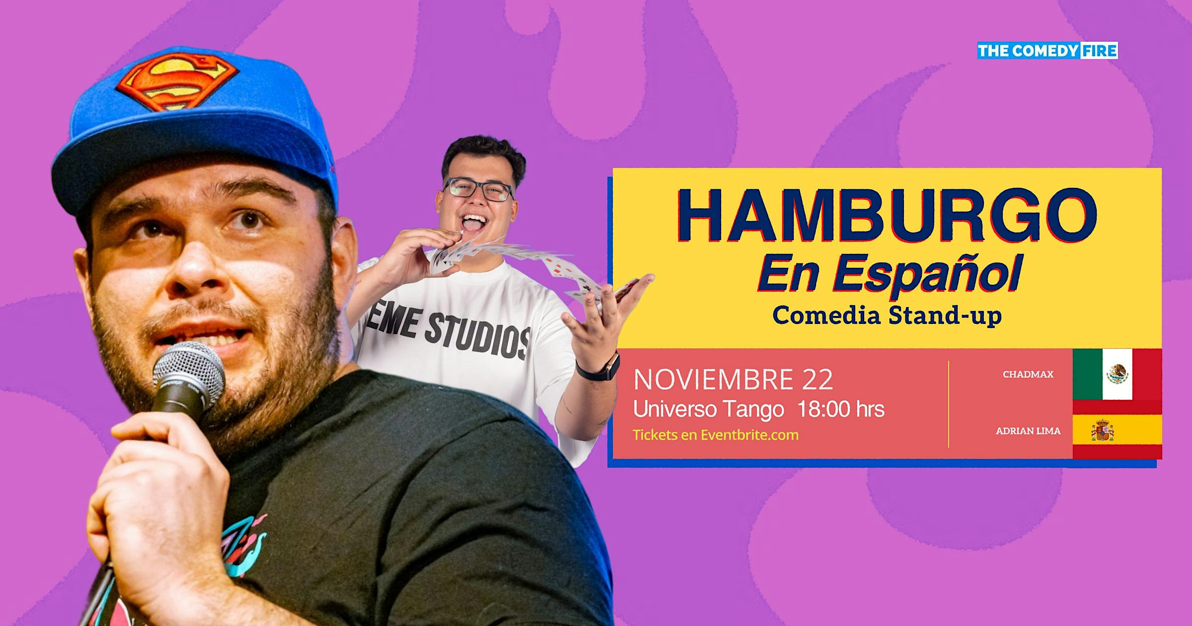 Hamburgo en Español #35 - Comedia stand-up en tu idioma desde 2023