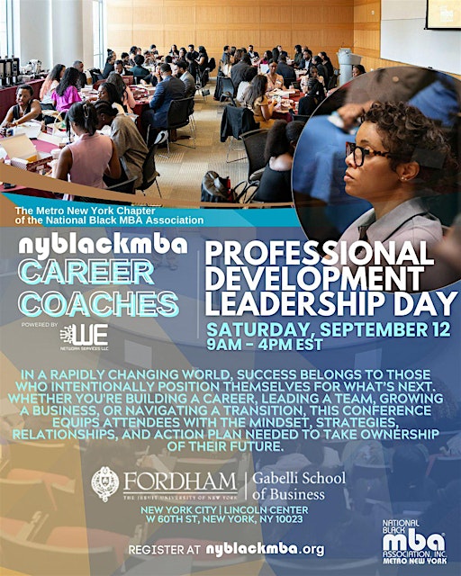 2026 NYBLACKMBA  Professional Development Leadership Day