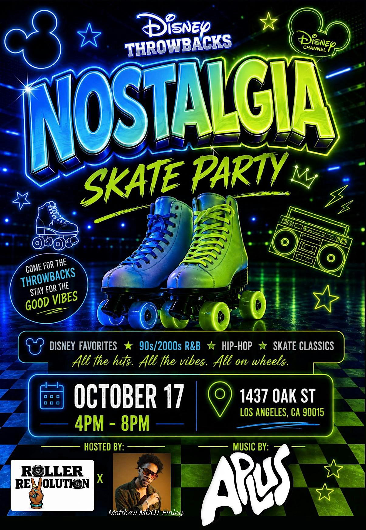 NOSTALGIA Skate Party