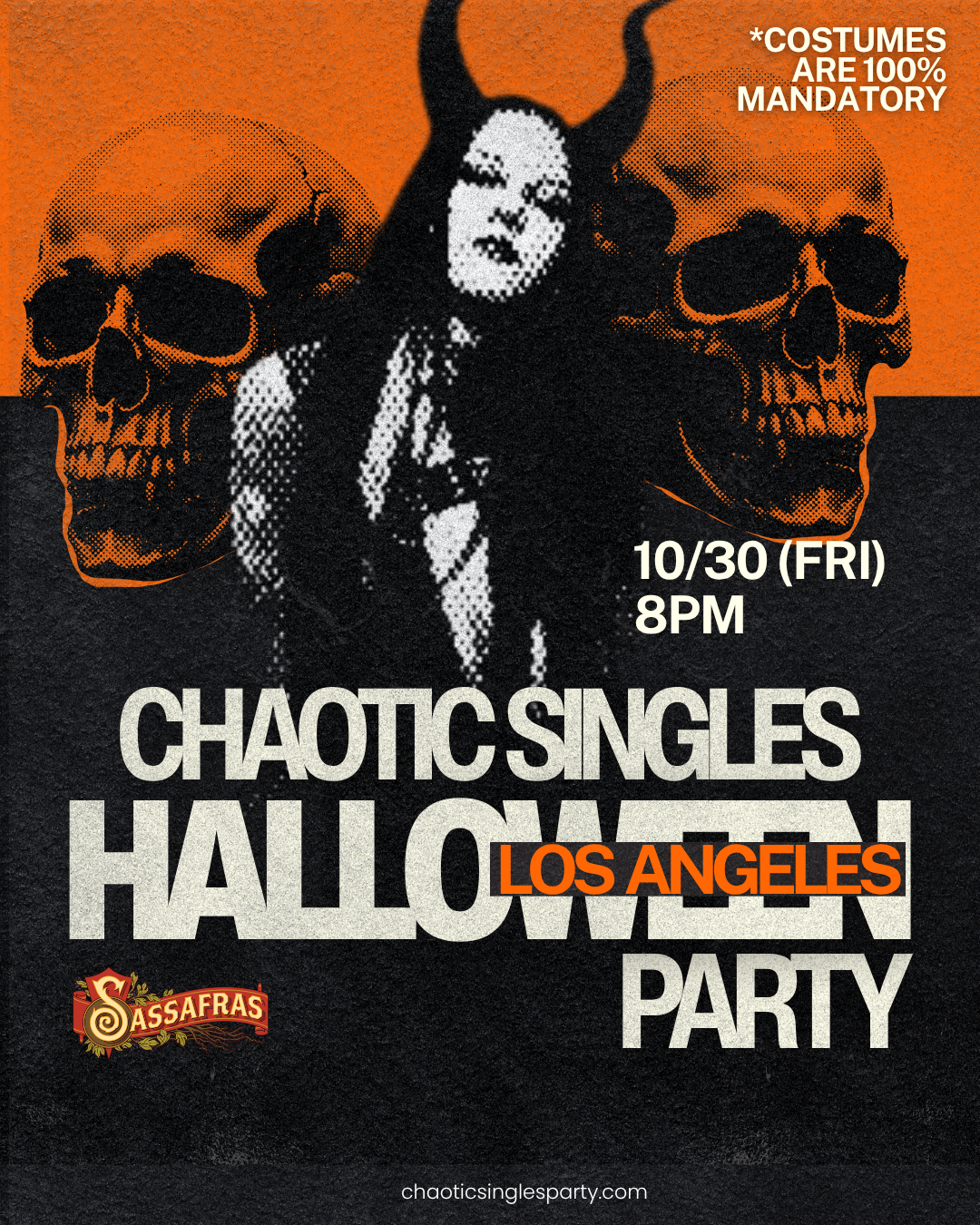 Chaotic Singles HALLOWEEN Party (Los Angeles)