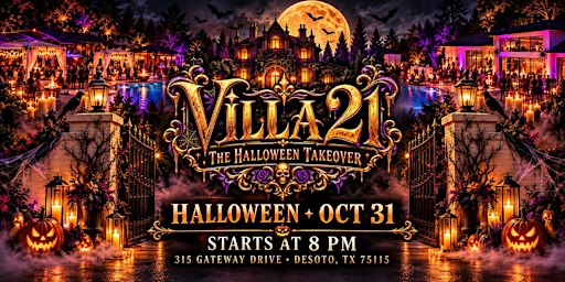 Villa 21 Halloween Takeover