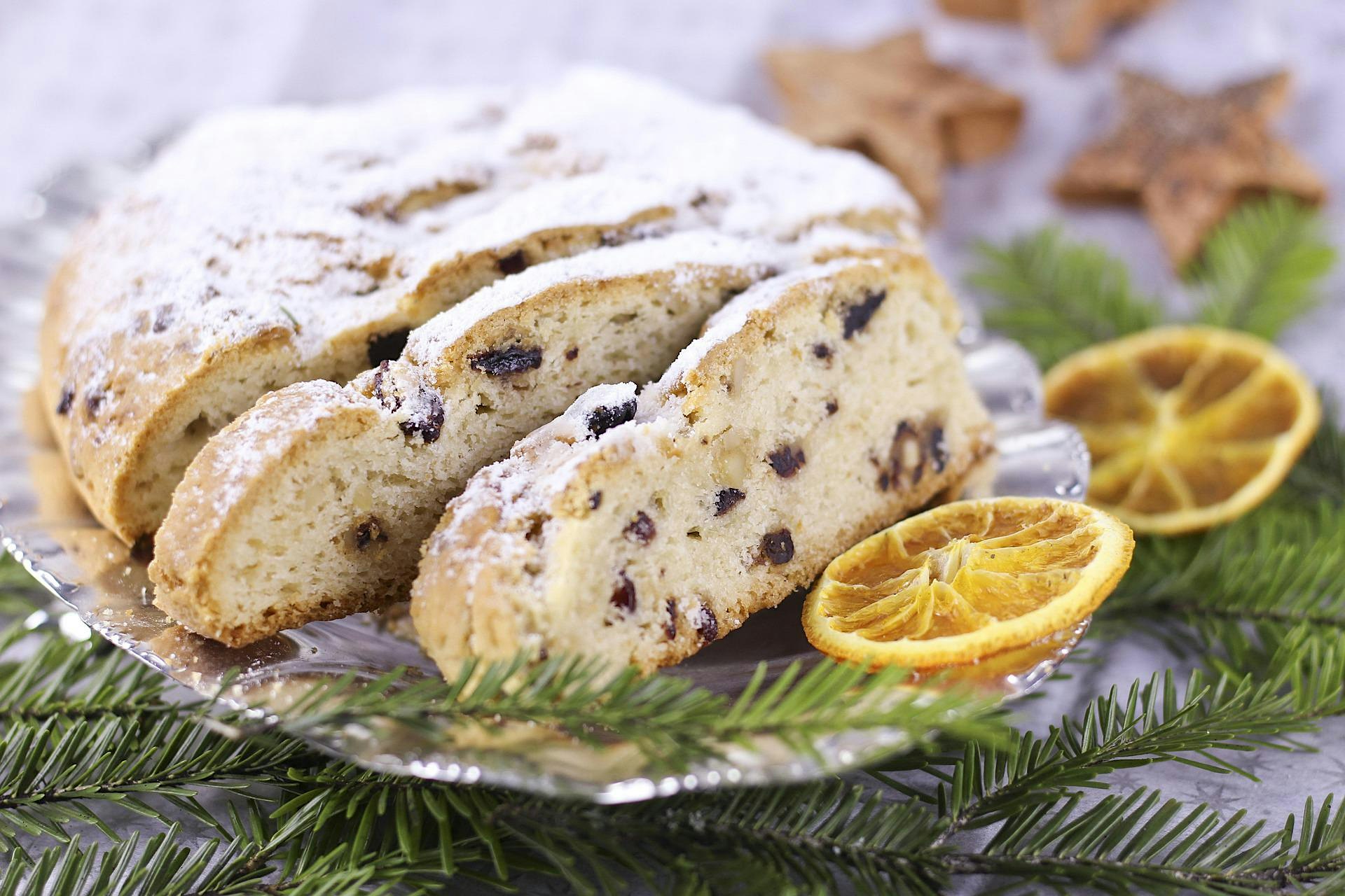 Bio-Stollen aus der gläsernen Backstube