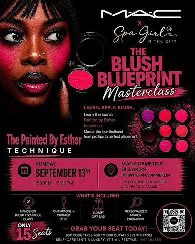 The Blush Masterclass | MAC x Spa Girl in the City™