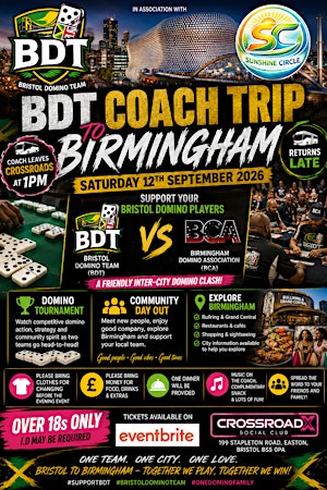 BDT Birmingham Coach Trip