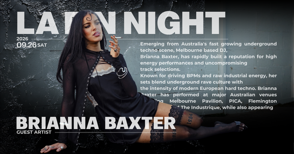 LA FIN NIGHT presents BRIANNA BAXTER|TAIWAN DEBUT