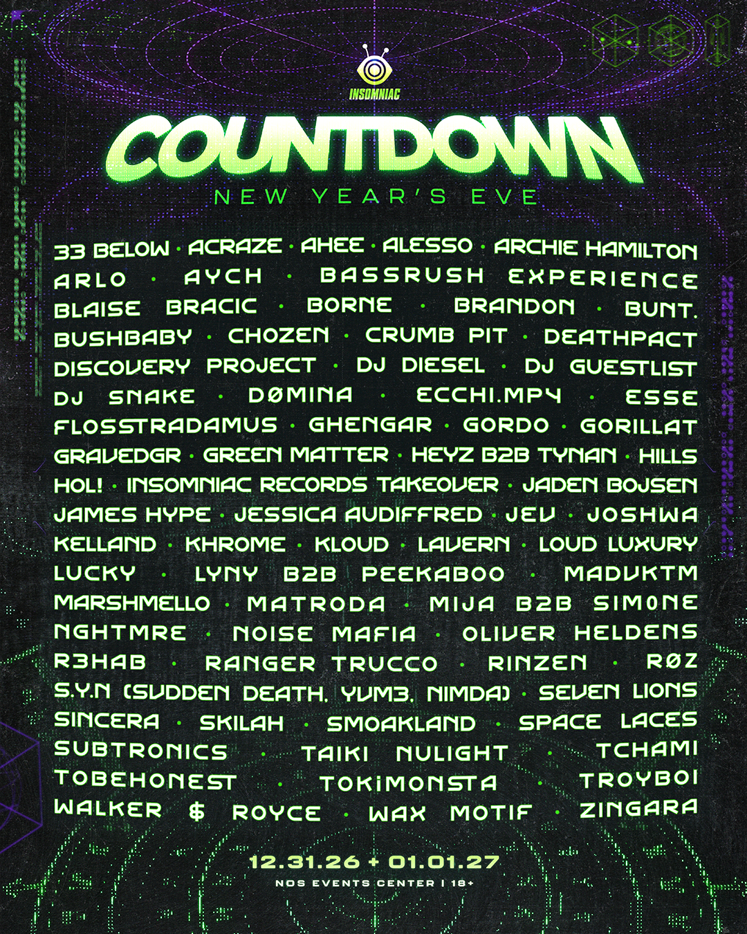 Countdown NYE