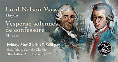 Lord Nelson Mass & Vesperae solennes de confessore