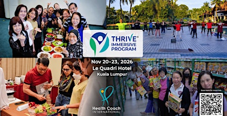 4-Day THRIVE Immersive Program: Nov 20 - Nov 23, 2026