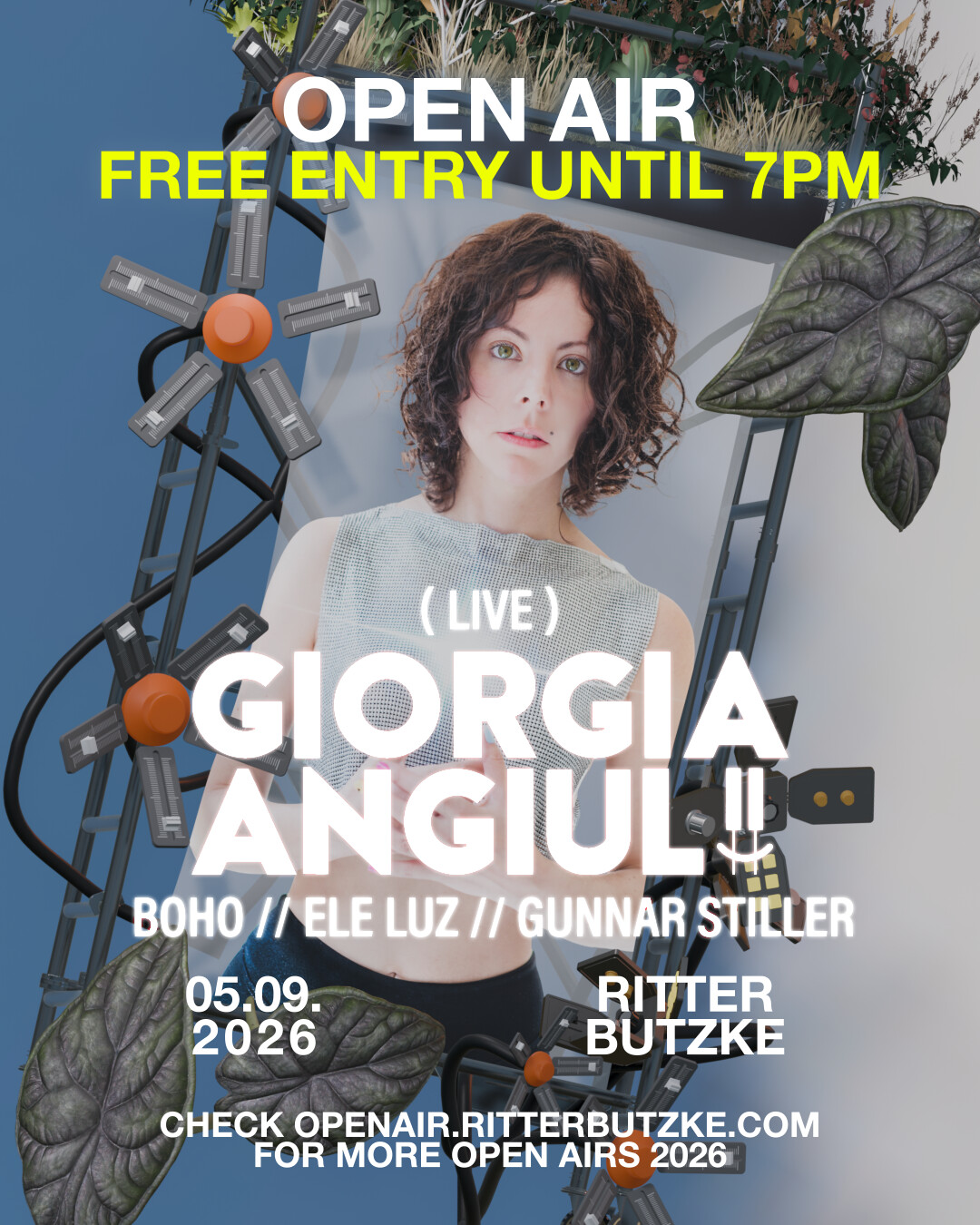 Giorgia Angiuli Live (Open Air) - free entry until 7pm