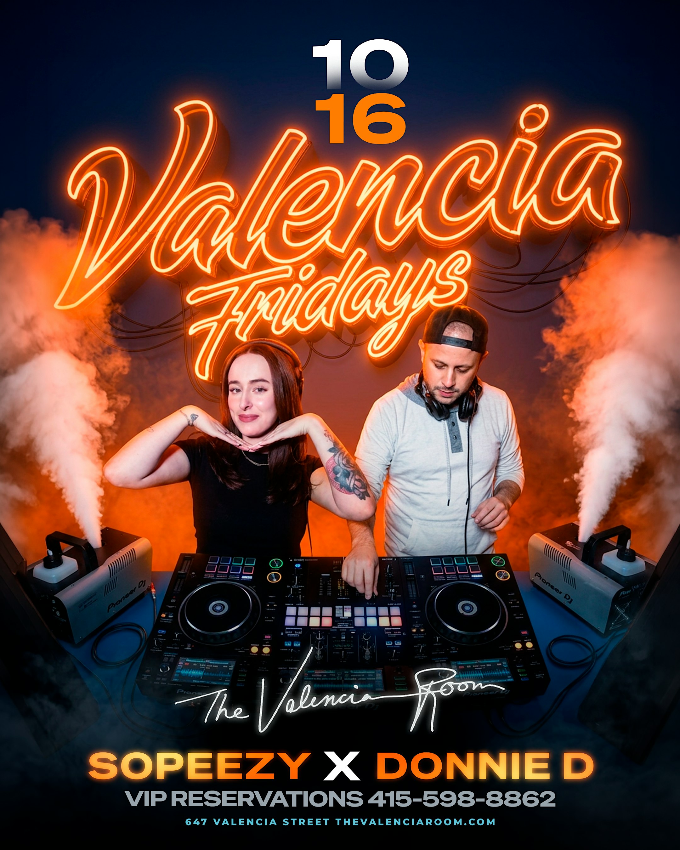 Valencia Fridays 10.16