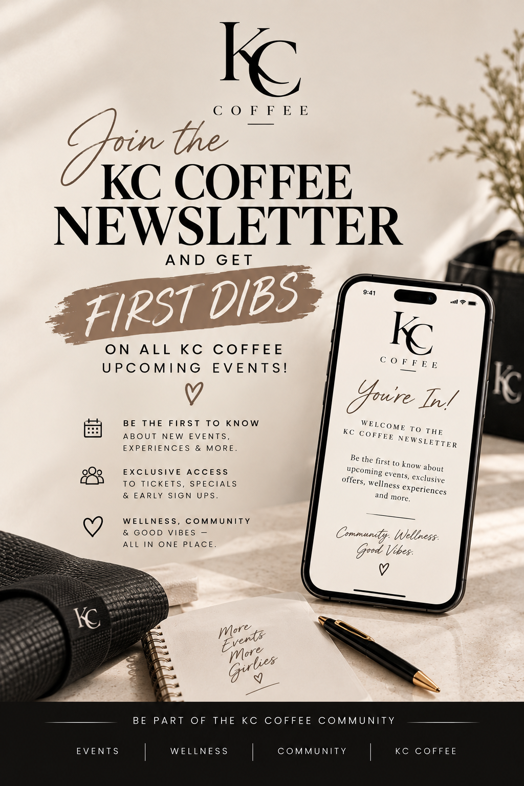 KC COFFEE NEWSLETTER