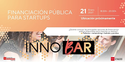 Innobar: Financiación pública para startups