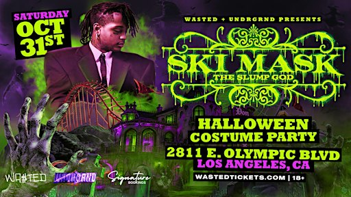 Los Angeles: SKI MASK THE SLUMP GOD — HALLOWEEN NIGHT @ Don Quixote [18+]