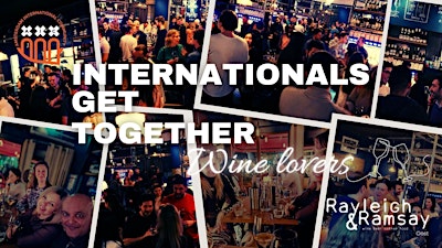Internationals get together: Wine lovers in De Pijp