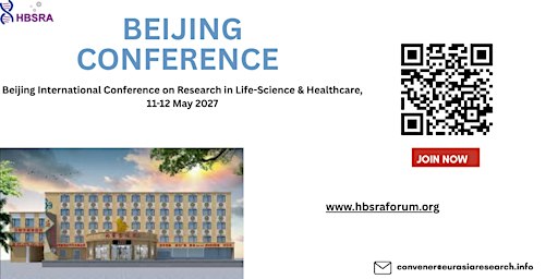 EnSci Beijing 2027 International Conf on Engineering & Sciences, 11-12 May