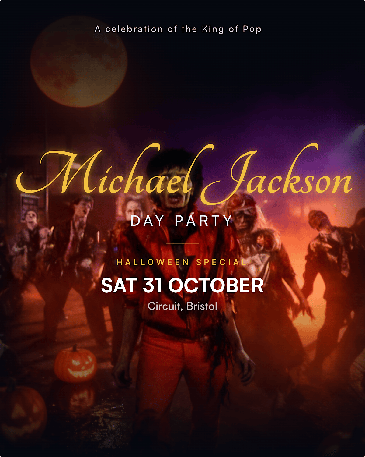 Michael Jackson Day Party - Halloween Special in Bristol
