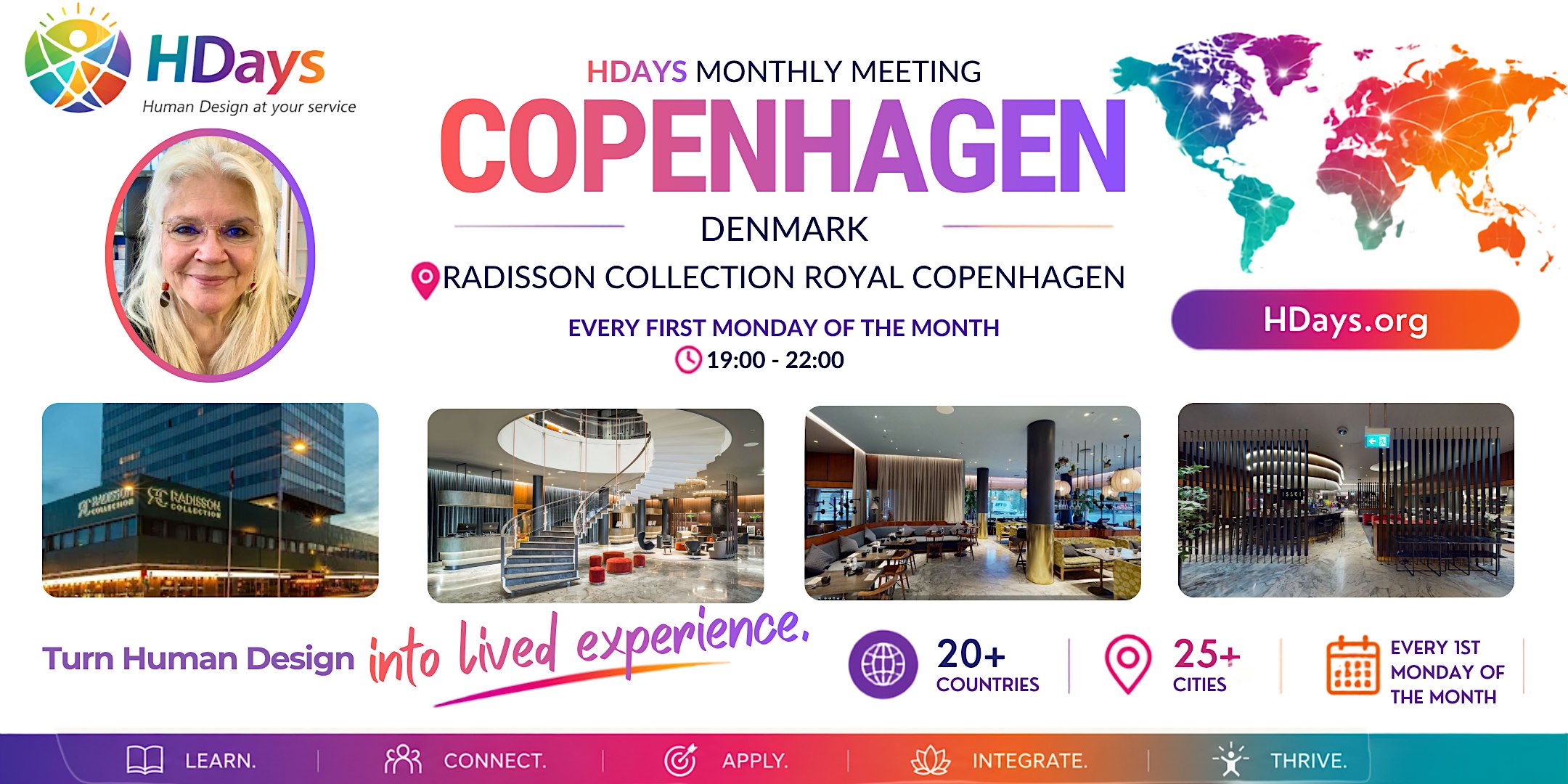 HDays Monthly Meeting in Copenhagen at Radisson Blu Hotel Copenhagen