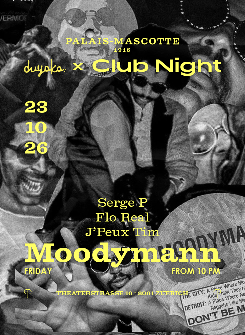 Moodymann - Flo Real - J'PEUX TIM - SERGE P