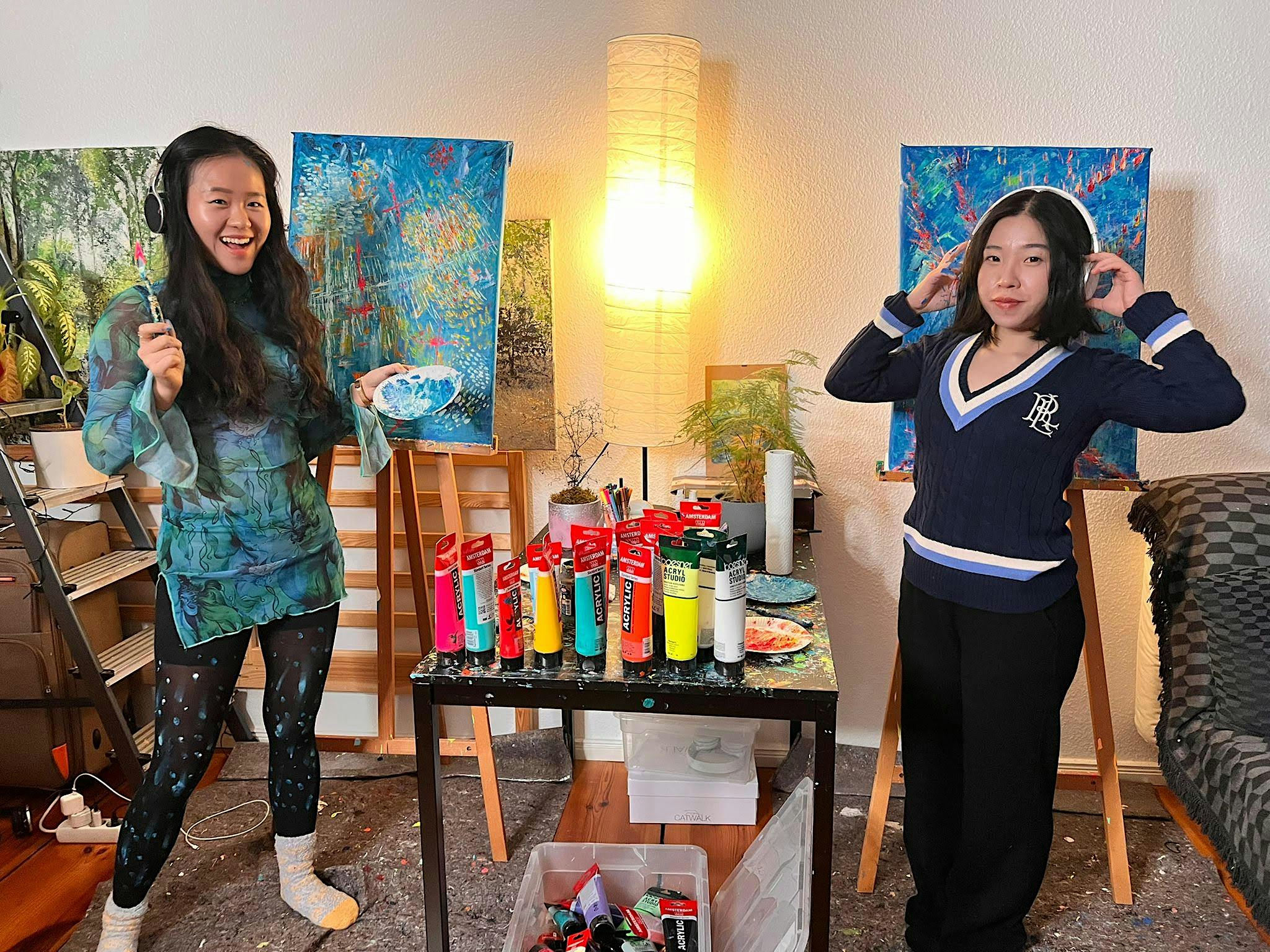 Techno Painting Workshop