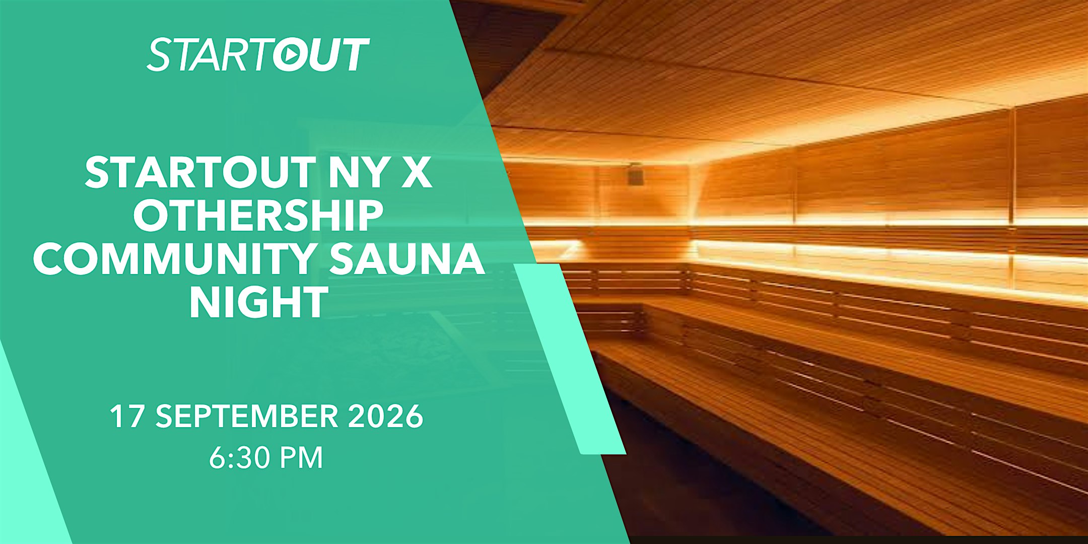 StartOut NY x Othership Community Sauna Night