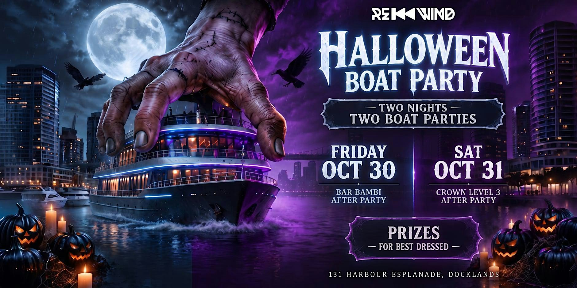 Halloween Boat Party - Oct 30 & 31
