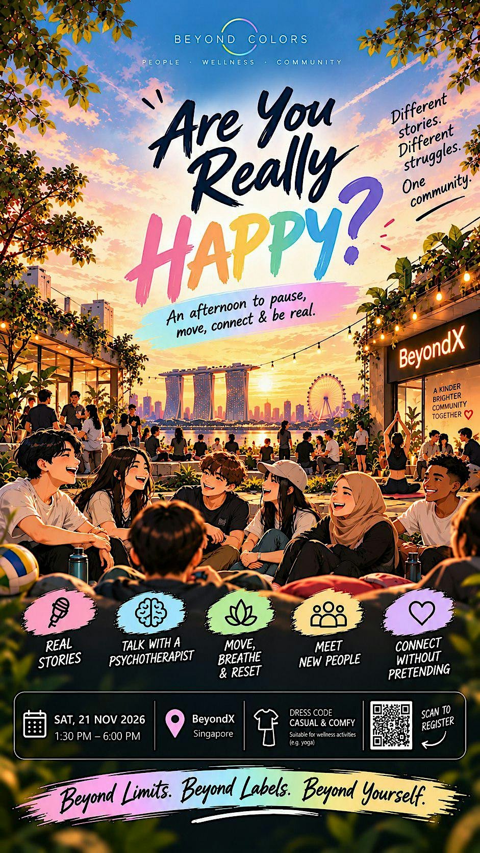 Are you really happy? A project by Beyond Colors
