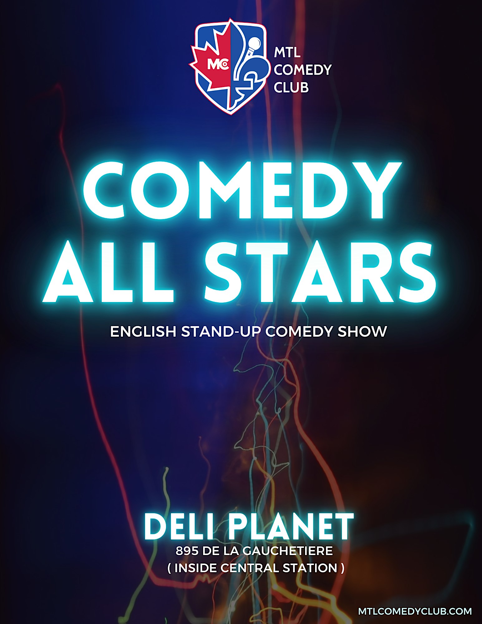 STAND-UP COMEDY SHOW  | SATURDAYS | ENGLISH STAND-UP COMEDY SHOW