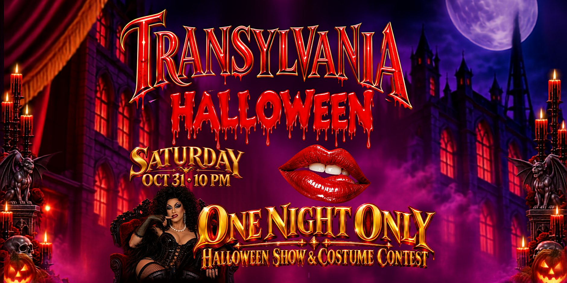 Transylvania Halloween Night: Drag Show & Costume Contest