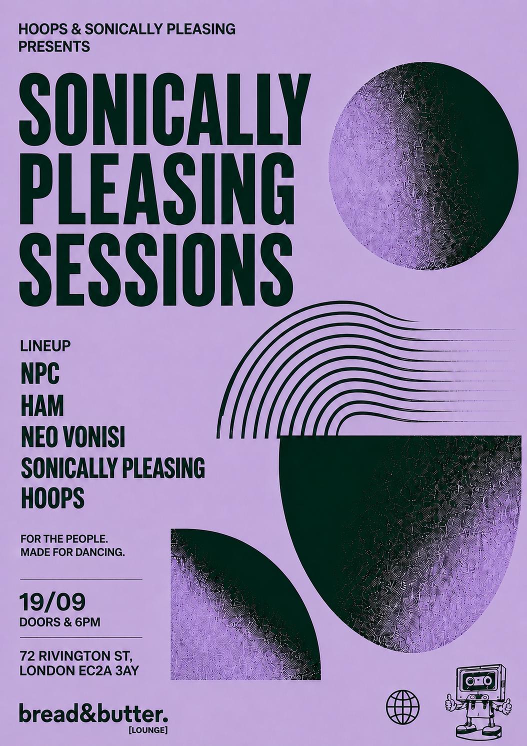 Hoops and Sonically Pleasing presents