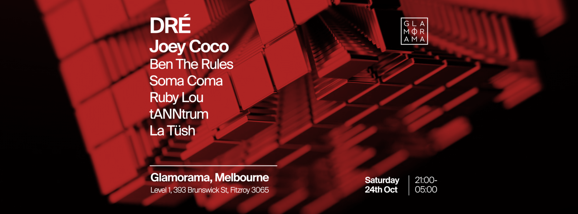 DRÉ + Joey Coco at Glamorama Saturdays