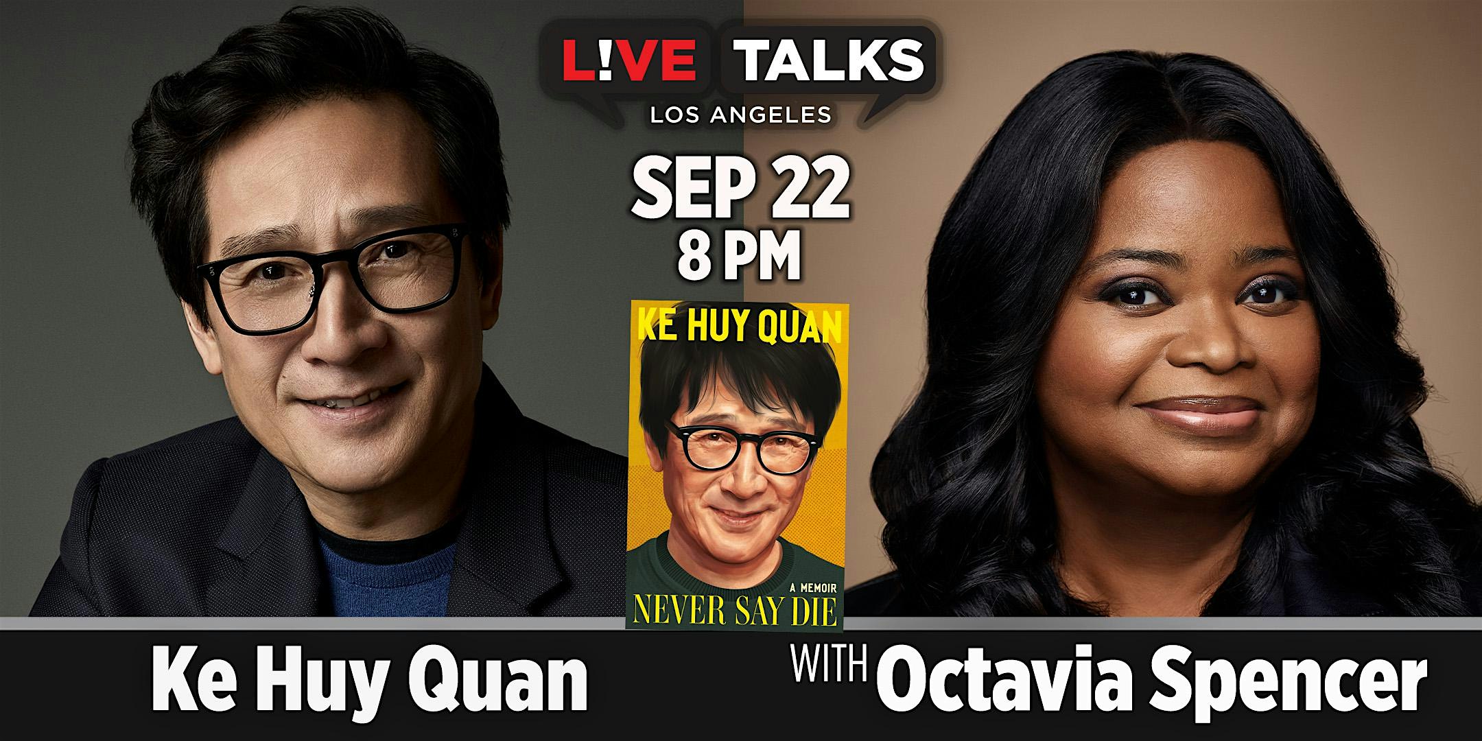 Ke Huy Quan with Octavia Spencer