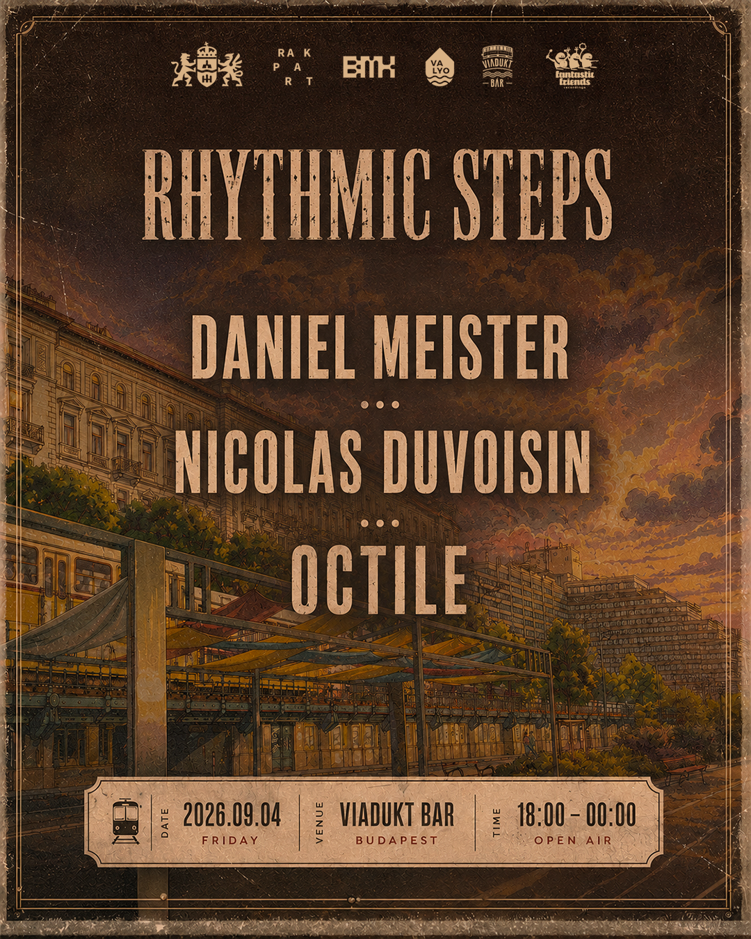 Rhythmic Steps with Daniel Meister, Nicolas Duvoisin, Octile