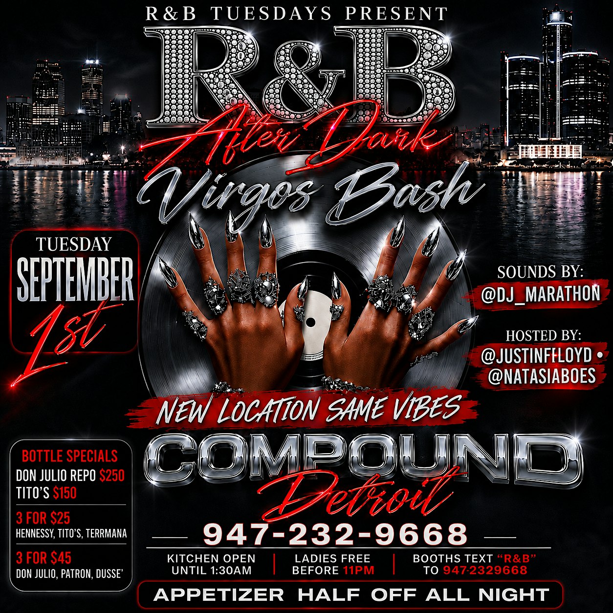 R&B  after Dark Tuesdays